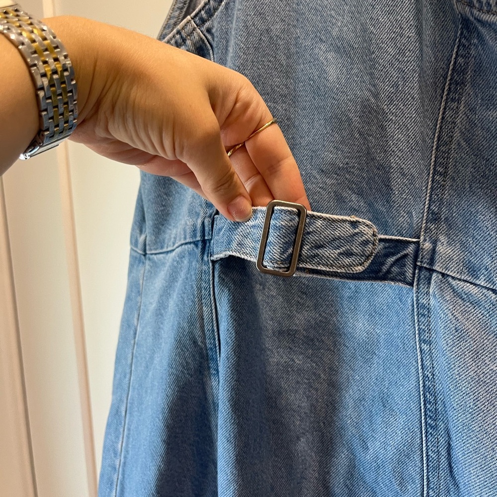 Levi denim Zip-Front Dress - Picture 10 of 10